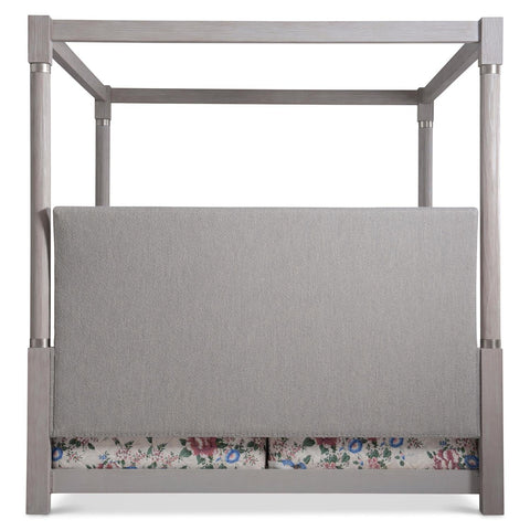 Bernhardt Modern Trianon Upholstered Canopy with Headboard - Bed - Cal King - Queen - King