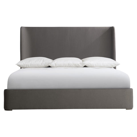 Bernhardt Contemporary Puro Wingback Platform Bed - Queen - Queen - King