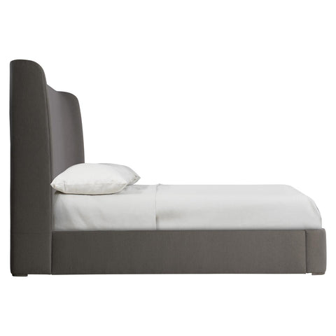 Bernhardt Contemporary Puro Wingback Platform Bed - Queen - Queen - King