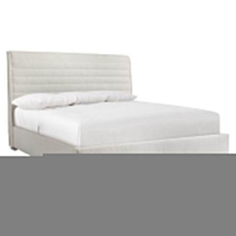 Bernhardt Modern Sereno Upholstered Panel with Buttonless Tufting - Low Profile - Cal King - King