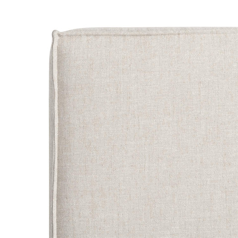 Bernhardt Modern Tribeca Upholstered Panel with Welt Trim - Low Profile - King