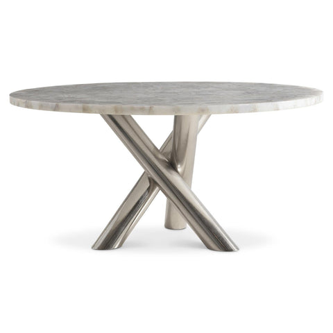 Bernhardt Ornella Tulip Industrial Creative Modern Round Dining Table - 60 W