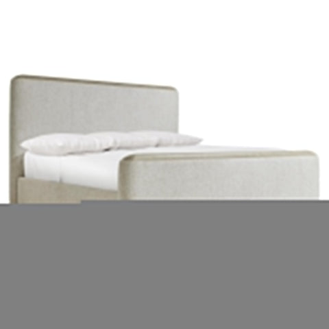Bernhardt Contemporary Arcadia Low Profile Upholstered Panel - Queen - Cal King - Queen - King