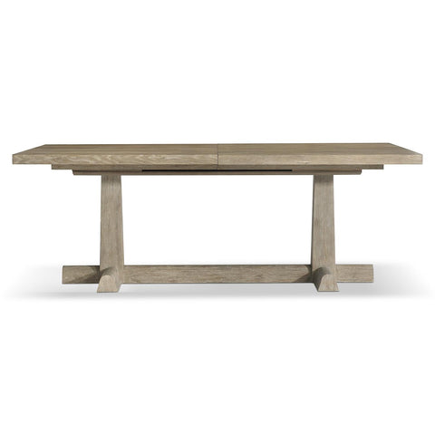 Tribeca Artful Traditionalist Refectory Dining Table Rustic
