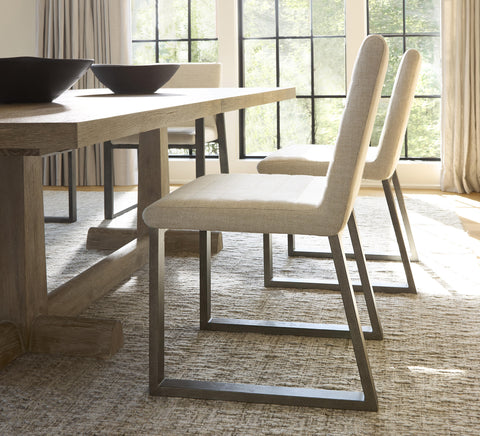 Tribeca Artful Traditionalist Refectory Dining Table Rustic