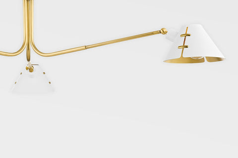 Ambient Stick Modern Semi Flush Mount Ceiling Light