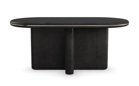 Monty Tulip Dining Table Minimalist Oval Dining