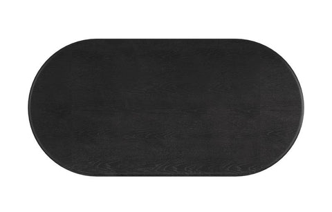 Monty Tulip Dining Table Minimalist Oval Dining