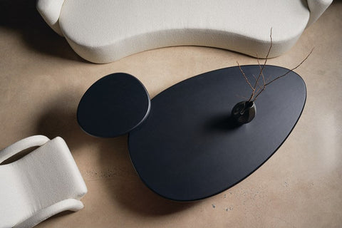 Caracole Timeless Minimalist Organic Freeform Coffee Table