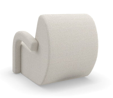 Leo Parsons Upholstered Boucle Accent Chair