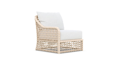 Modular Weather Resistant Woven Lounge Chair