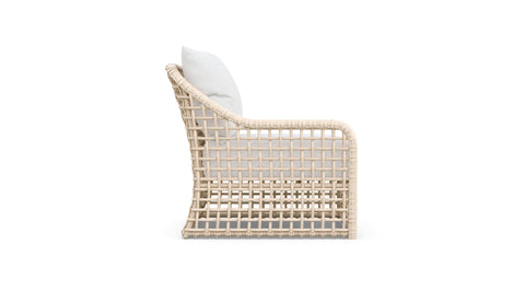 Modular Weather Resistant Woven Lounge Chair