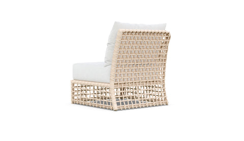 Modular Weather Resistant Woven Lounge Chair
