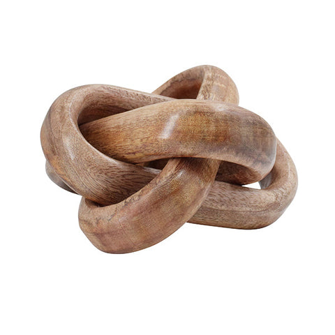 Decorating Essentials Handcrafted Organic Wood Abstract Sculpture