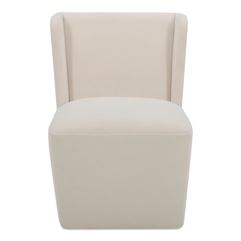 Cormac Timeless Minimalist Modern Curved Dining Side Chair