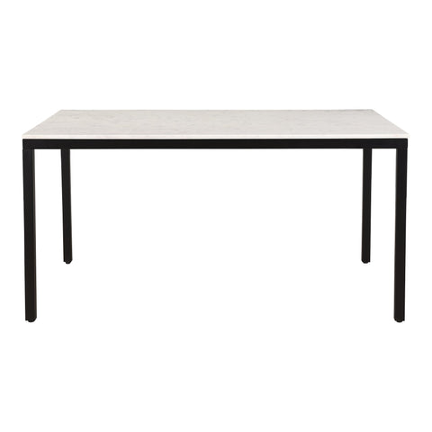 Parson Contemporary Minimalist Mixed Material Dining Table