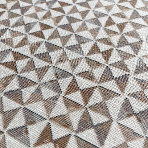 Kaleidoscope Throw Pillow in Copper