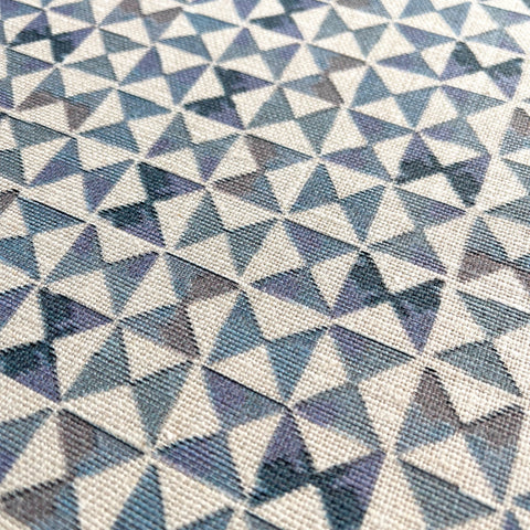 Kaleidoscope Throw Pillow in Iris