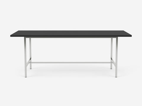 EQ3 Kendall Timeless Minimalist Modern Rectangle Dining Table