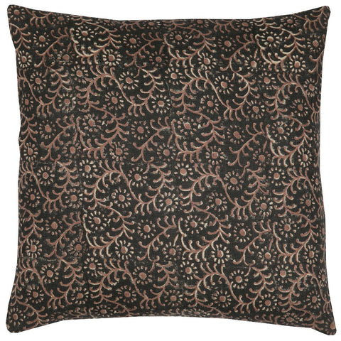 Filling Spaces Artful Traditionalist Bohemian Hand Block Print Accent Pillow - 18 x 18 - 20 x 20 - 22 x 22 - 24 x 24 - 26X 26 - 14 x 20 - 14 x 40 - 18 x 40 - 16 x 50