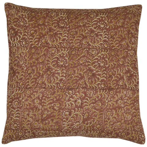 Filling Spaces Artful Traditionalist Bohemian Embroidered Accent Throw Pillow - 18 x 18 - 20 x 20 - 22 x 22 - 24 x 24 - 26X 26 - 14 x 20 - 14 x 40 - 18 x 40 - 16 x 50