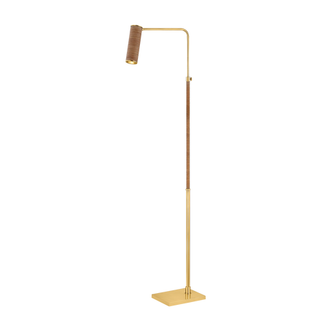 Narragansett Modern Task Floor Lamp with Swing Arm