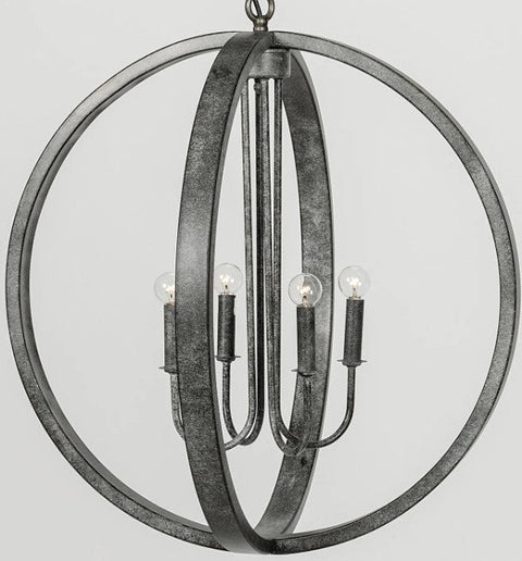 Ambient Abel Industrial Modern Chandelier Ceiling Light