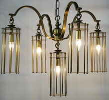 Ambient Elegant Candelabra Chandelier with Curved Arms