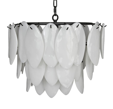 Lotus Accent Petal Novelty Chandelier Ceiling Light