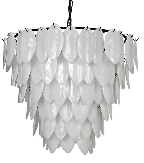 Lotus Ambient Tiered Petal Chandelier Ceiling Light