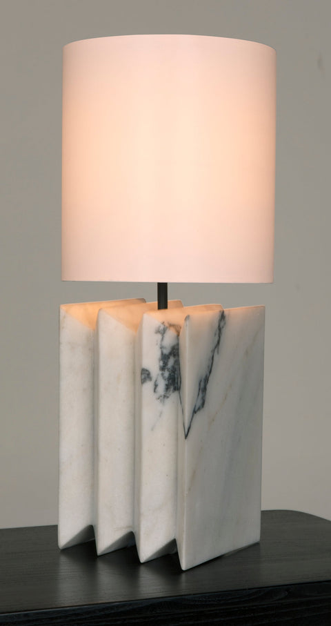 Accent Elegant Drum Handcrafted Table Lamp