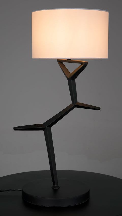 Arizona Ambient Industrial Drum Table Lamp