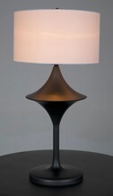 Wilder Ambient Mid Century Drum Table Lamp