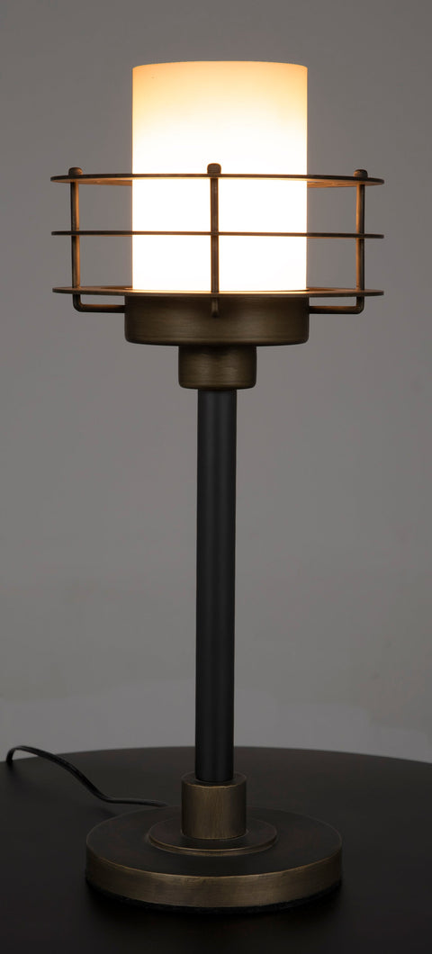 Ambient Industrial Cylinder Table Lamp