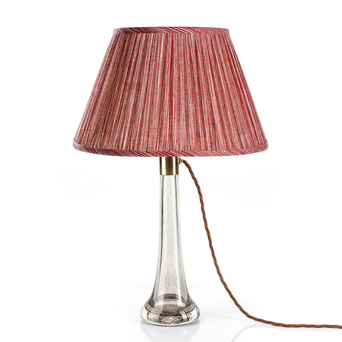 Fermoie Lampshade in Red Strié