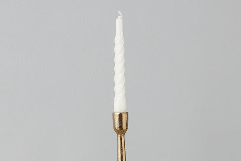 etúHOME Everyday Handcrafted Spiral Taper Candle Set - Set of 6