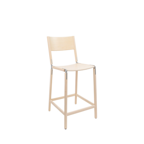 Linden Timeless Minimalist Scandinavian Counter Stool