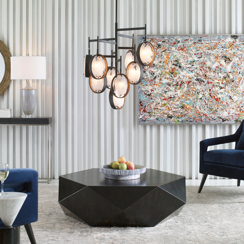 Maxin Ambient Mid Century Modern Candelabra Chandelier Ceiling Light