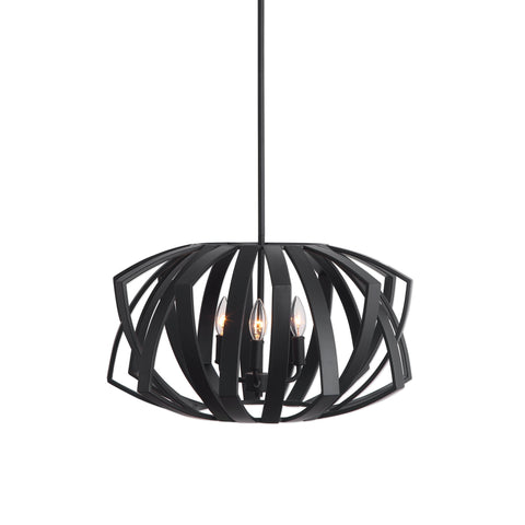 Thales Mid Century Modern Accent Pendant Light with Adjustable Height