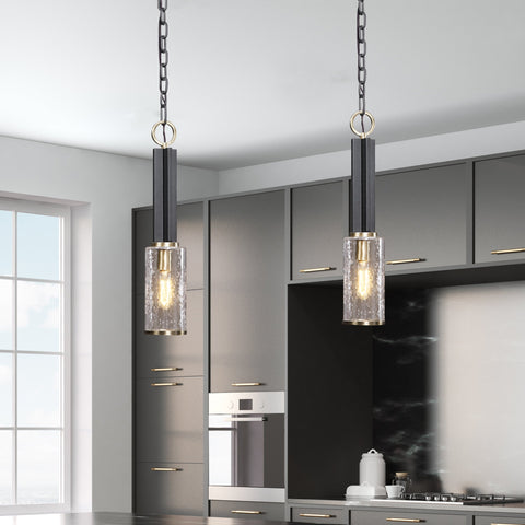 Jarsdel Accent Industrial Pendant Light Cylinder Ceiling Light