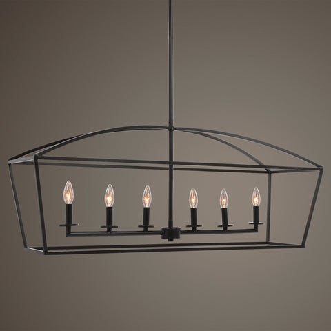 Clayton Ambient Candelabra Chandelier for Modern Spaces Ceiling Light