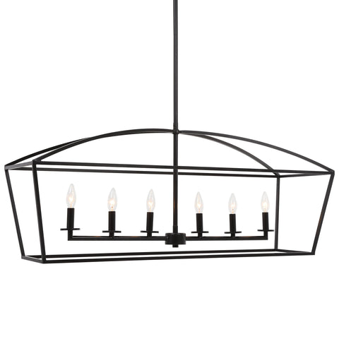 Clayton Ambient Candelabra Chandelier for Modern Spaces Ceiling Light