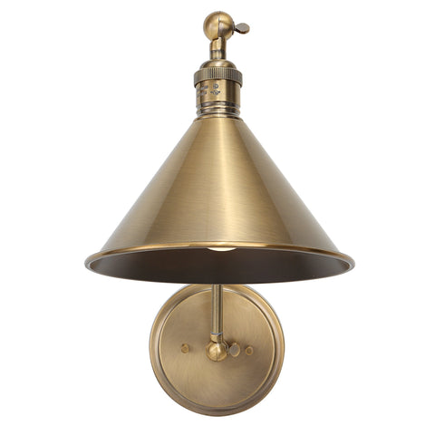 Exeter Gooseneck Sconce with Adjustable Head Industrial Wall Light
