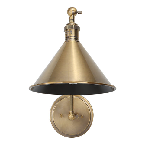 Exeter Gooseneck Sconce with Adjustable Head Industrial Wall Light