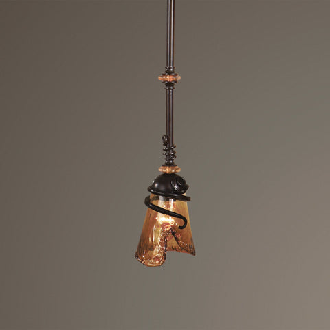 Vitalia Accent Rustic Bell Pendant Light Ceiling Light