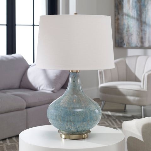 Celinda Accent Modern Drum Table Lamp