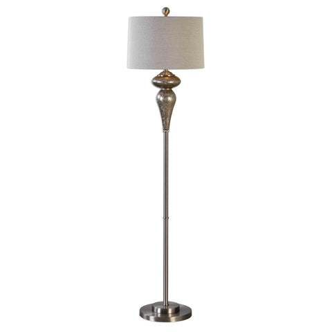 Vercana Modern Drum Accent Floor Lamp Set