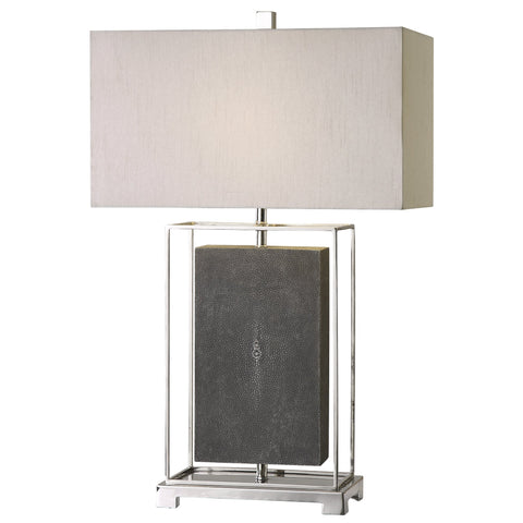 Sakana Column Textured Accent Table Lamp Modern Design