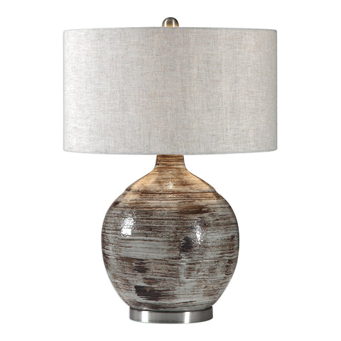 Tamula Modern Accent Drum Table Lamp