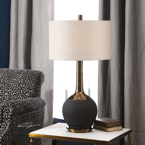 Arnav Accent Drum Table Lamp Modern Design